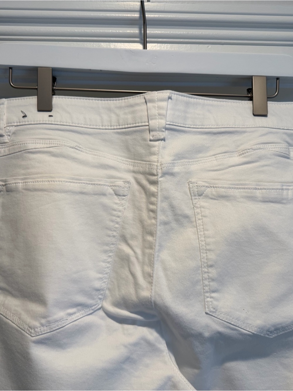Logan Wit & Wisdom White Straight-Leg Jeans - Picture 4 of 5